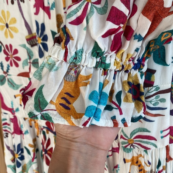 Soi Paris Jaipur Print Dress Sz 36 US 4 - Picture 5 of 7